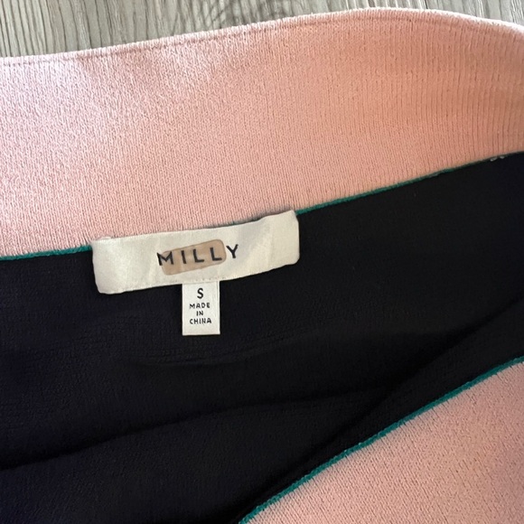 MILLY Rainbow Trim Knit Skirt - Picture 7 of 7